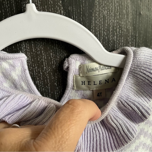 Neiman Marcus Girls dress 4T Lavender - Picture 3 of 3